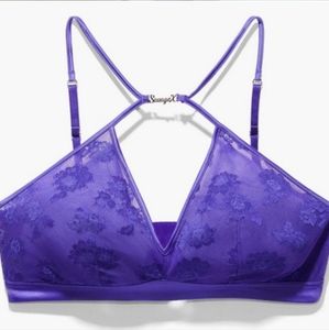 NWT Curvy Lace Bralette Purple savage X Fenty